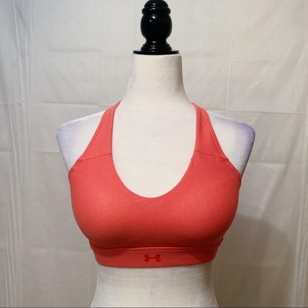 COPY - UNDER ARMOUR hot pink sports bra